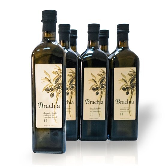 Brachia ekstra djevičansko maslinovo ulje 6x1000ml transportno pakiranje