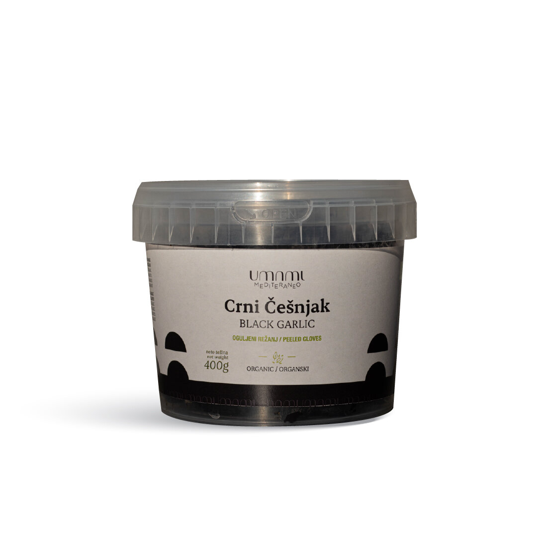 Umami Mediteraneo crni organski češnjak-oguljeni režanj 400g